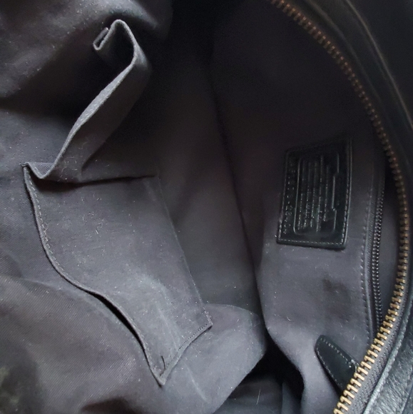 Coach Haley 26404 satchel black with gold studs - Picture 3 of 5